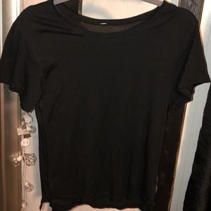Lululemon black basic tee
